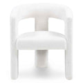 Poltrona Relax LAUREN Crema Bouclé