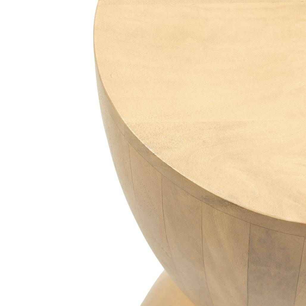 Tavolino Laterale HORSA 35 cm, Legno di Mango