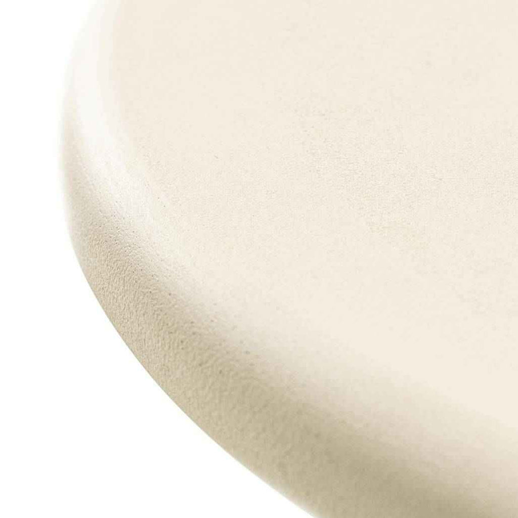 Tavolino da caffè MESTRE 60 cm, rotondo, beige, microcemento