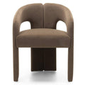 Sedia imbottita JOEL, mocca