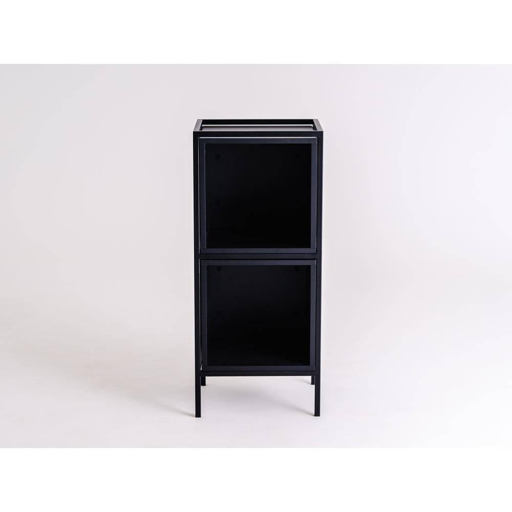 Rack SKAP Nero - 1 Ripiano 2 Box