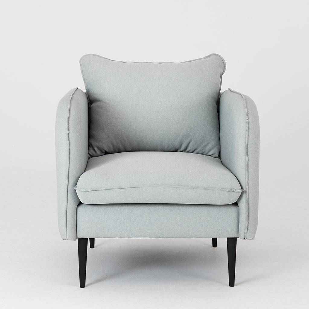 Poltrona POSH BLACK - Platino