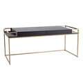 Scrivania K16 Nero 140 - Oro