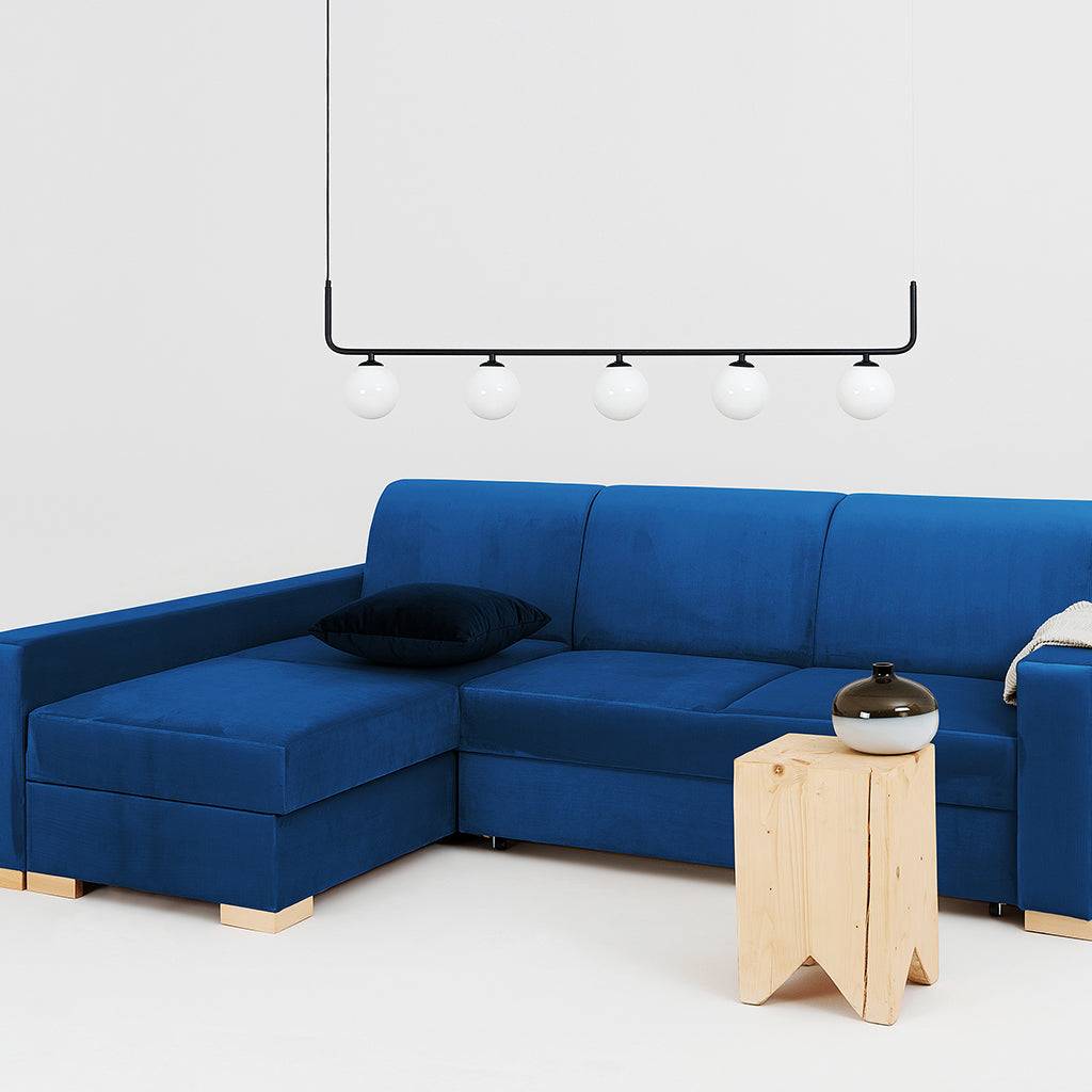 Divano Letto Angolare STABLE L - Chokeberry