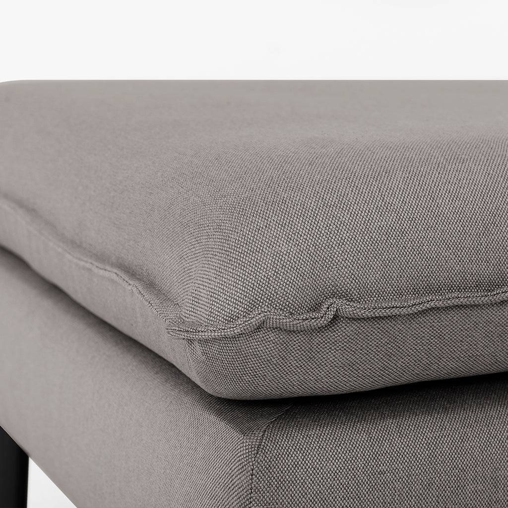 Pouf POSH Nero - Acciaio