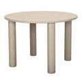 Tavolo Rotondo OKIJ Beige Scuro Diametro 110 cm