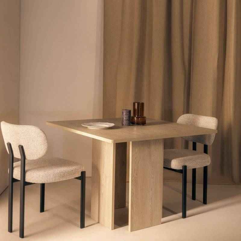 Tavolo da pranzo ASPER 100 cm, rovere Cremona Torro