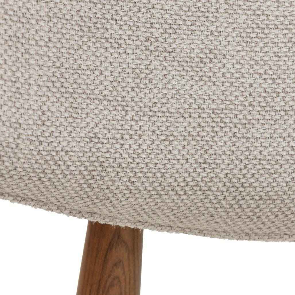 Sgabello da Bar MIRALI Beige e Marrone