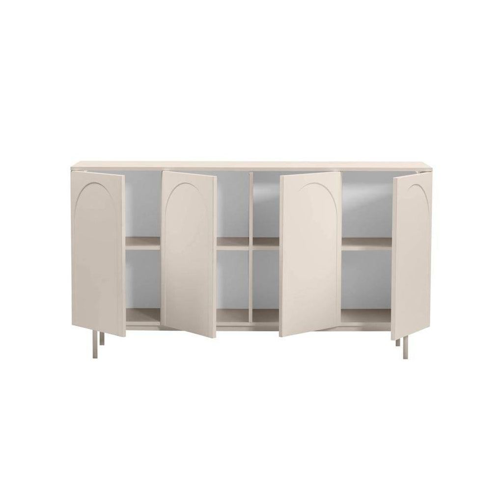 Credenza AESTHETIC quattro ante, cashmere