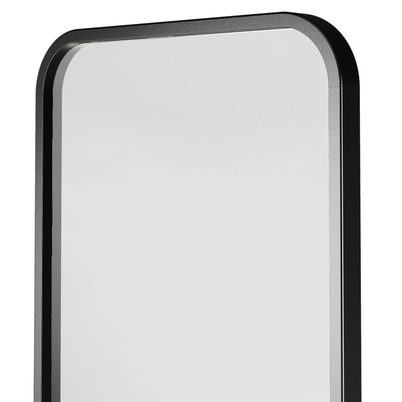 Specchio SIMPLE II 60x160 cm, cornice nera in legno