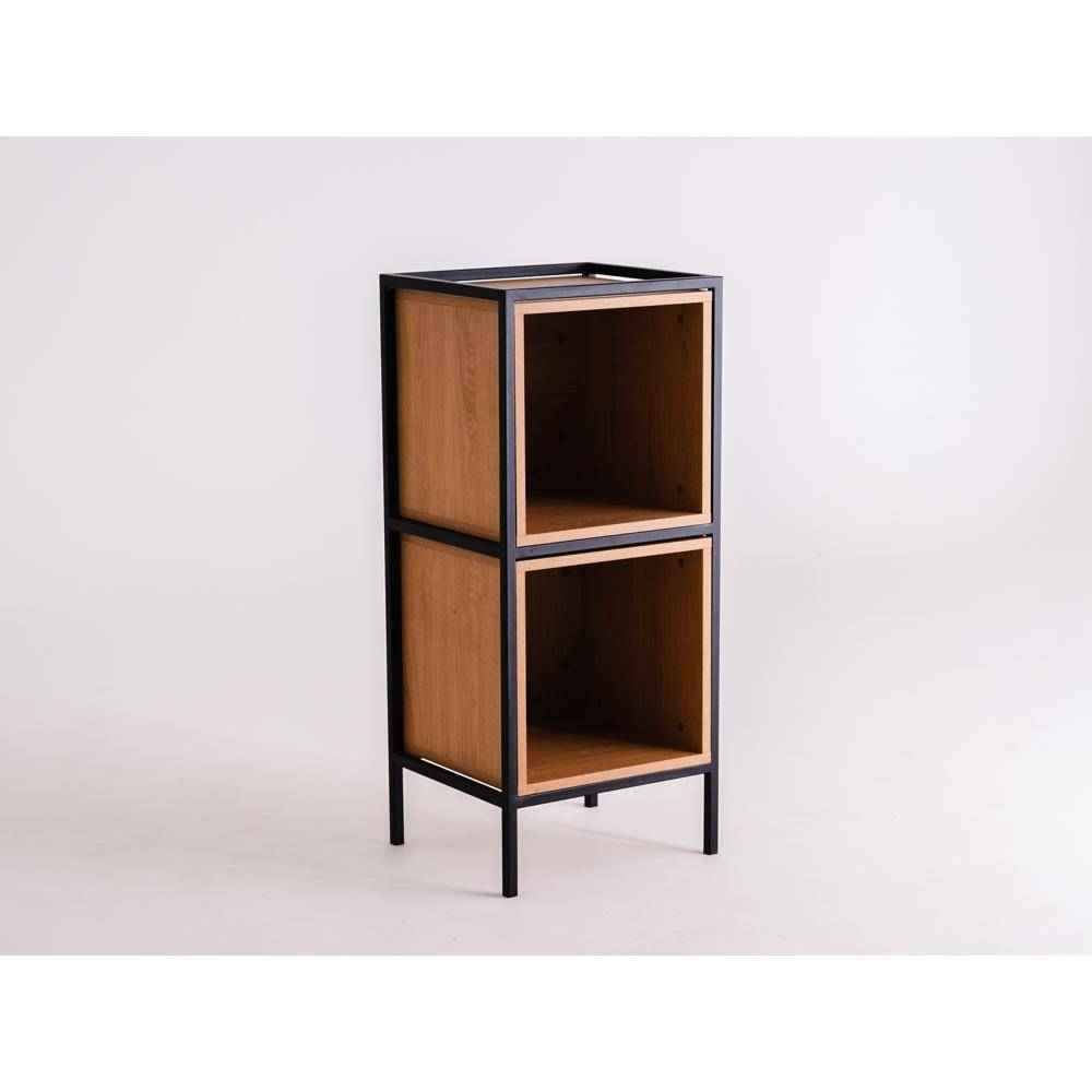 Rack SKAP 1R2 Box Doppio - Nero