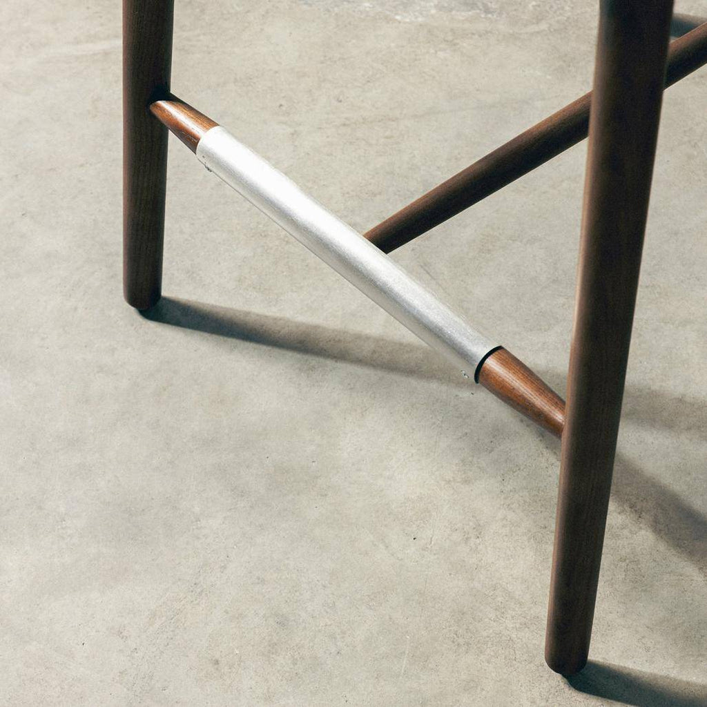 Sgabello da Bar MIRALI Beige e Marrone