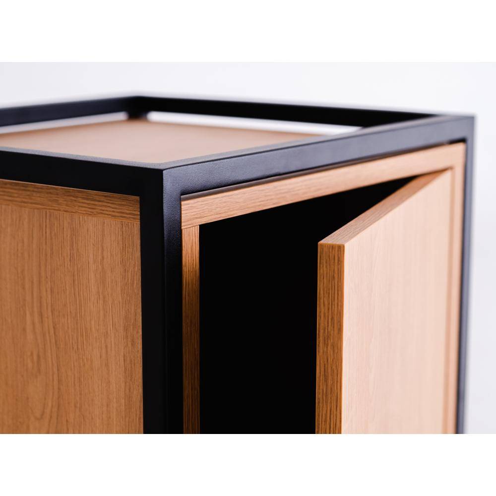 Rack SKAP 1R1 Porta - Nero