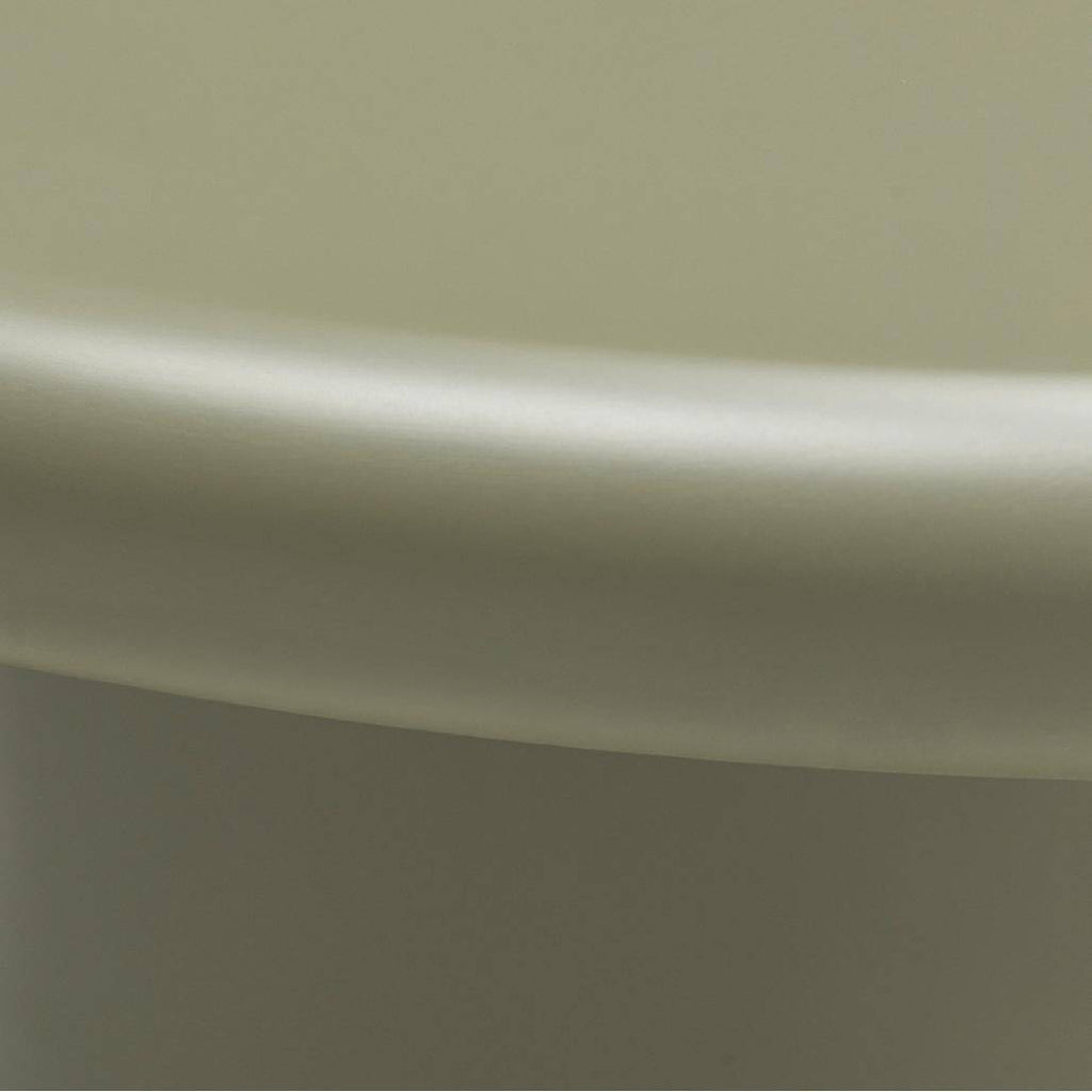 Tavolino da caffè 60 cm HARP, verde oliva, opaco