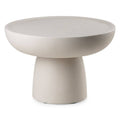 Tavolino LORENSI 60 cm, beige, finitura opaca