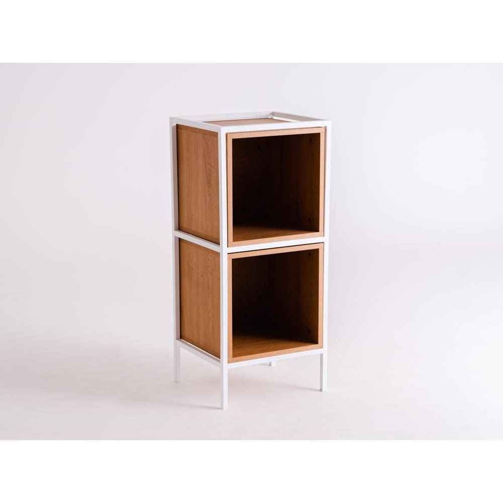 Rack SKAP 1R2 Box Doppio - Bianco