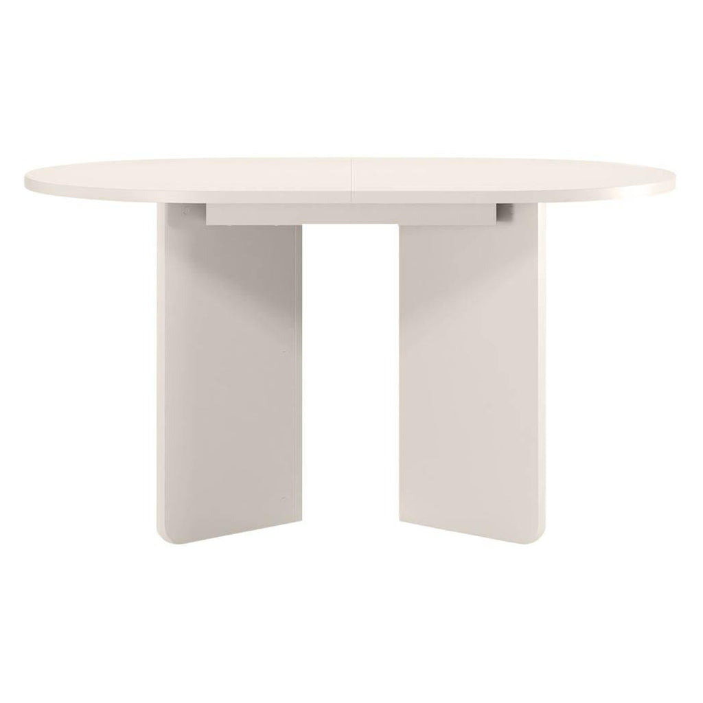 Tavolo estensibile MADERICK 140-200 cm, ovale, cashmere