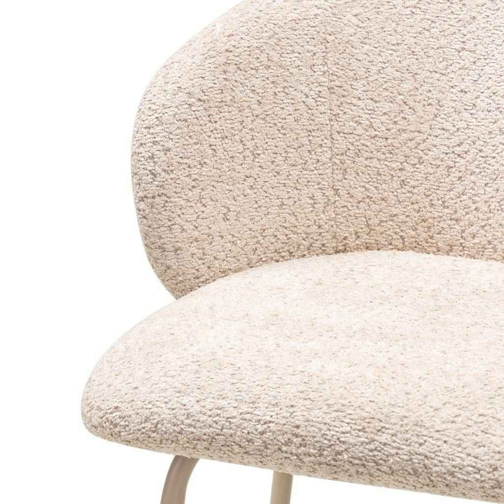 Sgabello da bar LUEUR, beige