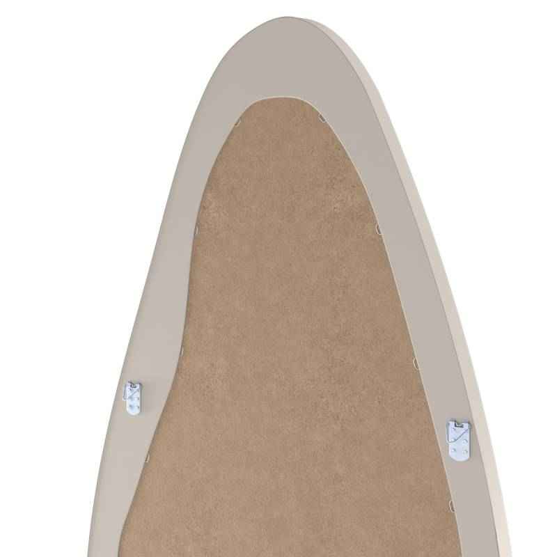 Specchio MARIMAR 180x80 cm, forma irregolare, beige chiaro