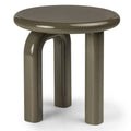 Tavolino laterale FLIM 50 cm, verde/grigio