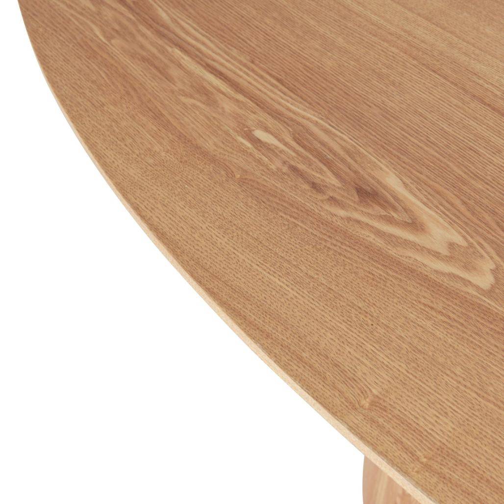 Tavolo da pranzo ovale NOEL 160 cm, frassino naturale