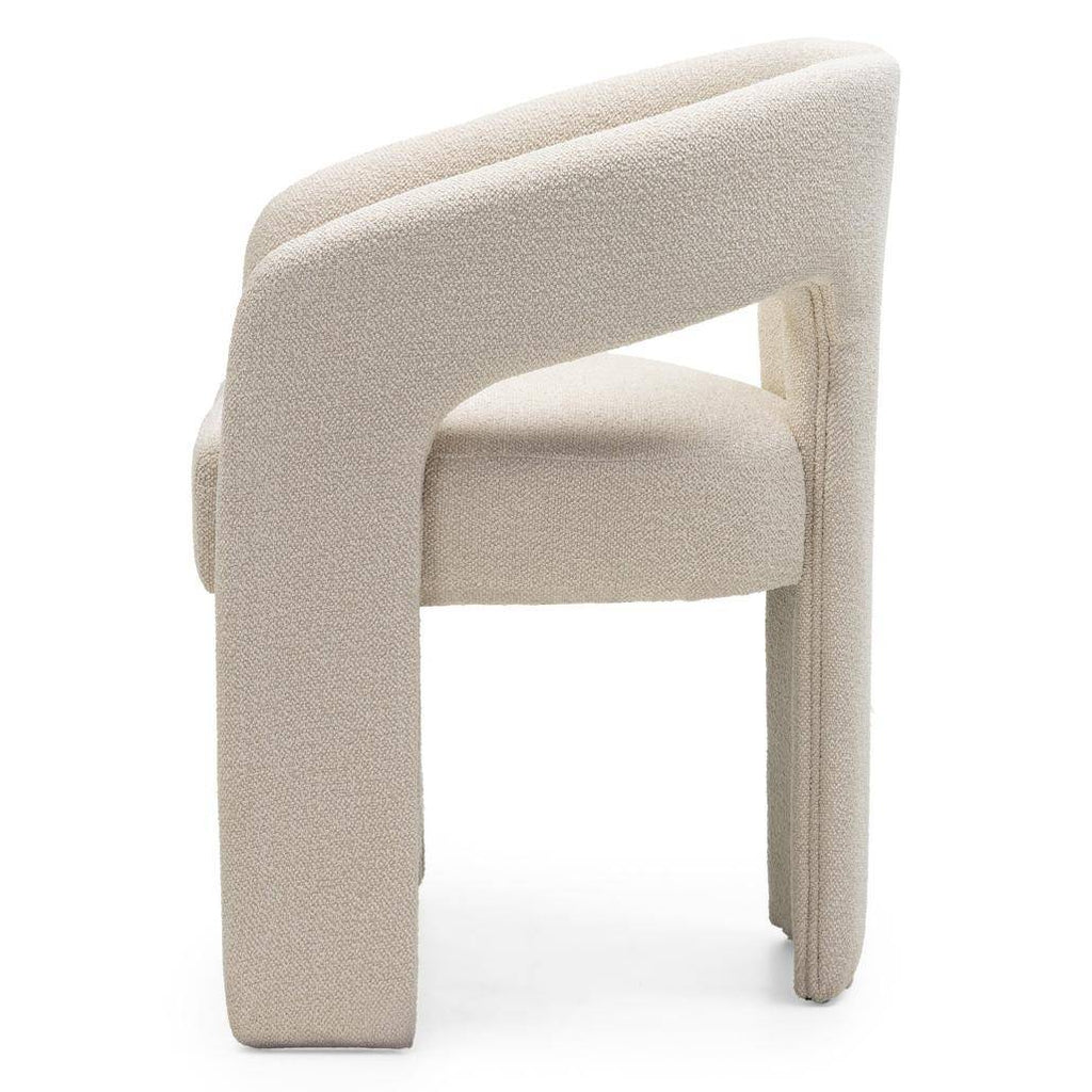 Sedia imbottita JOEL, beige