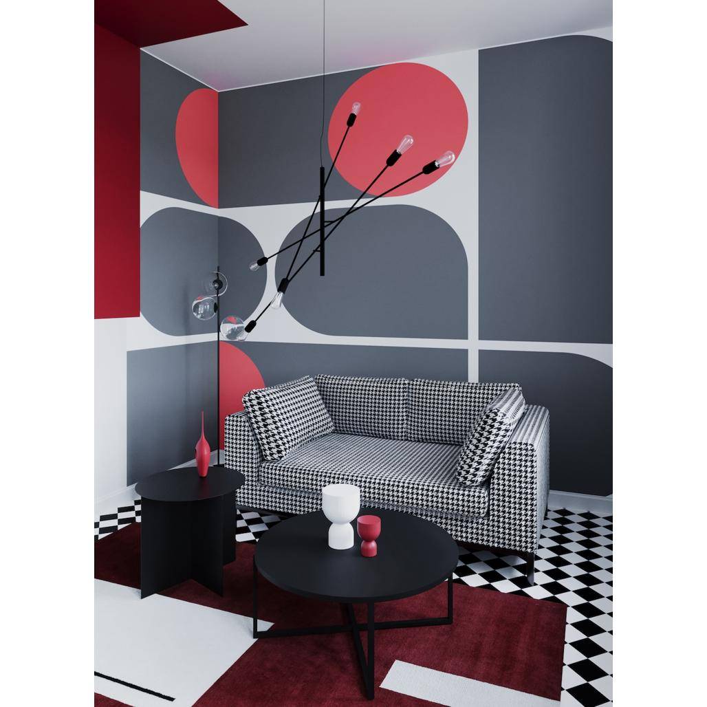 Tavolino da caffè NIKO 80 - nero