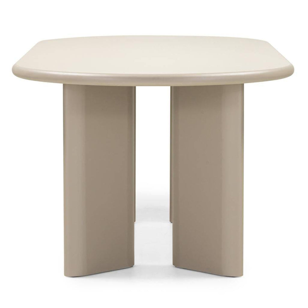 Tavolo da pranzo LOREN 220 cm, beige scuro, ovale