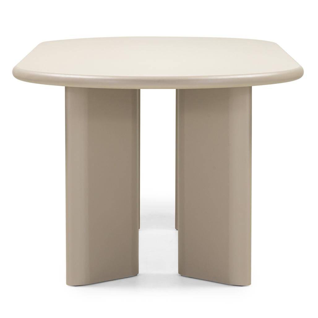 Tavolo da pranzo LOREN 220 cm, beige scuro, ovale