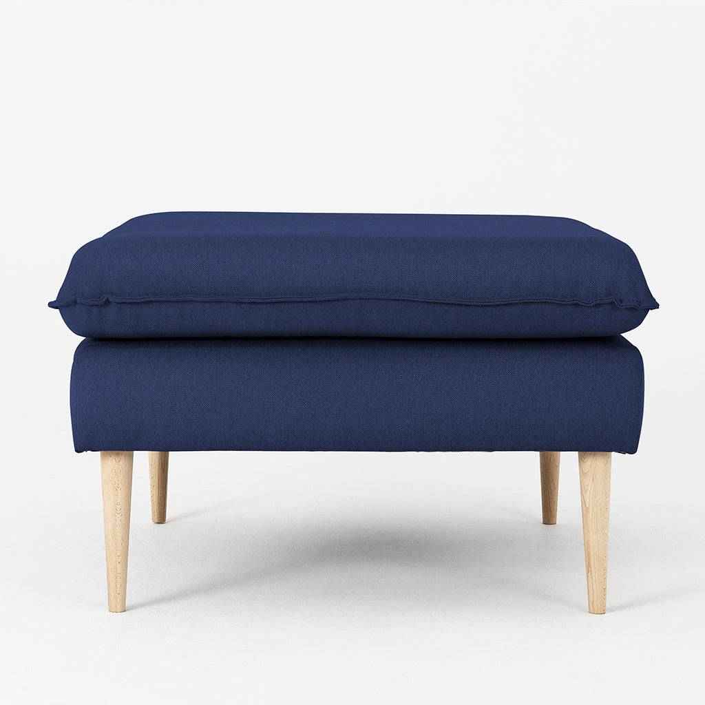 Pouf POSH WOOD - Ink, Legno Naturale