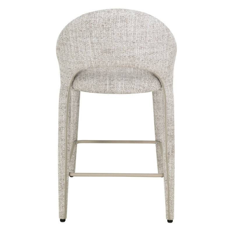 Sgabello bar LLAT, beige-marrone