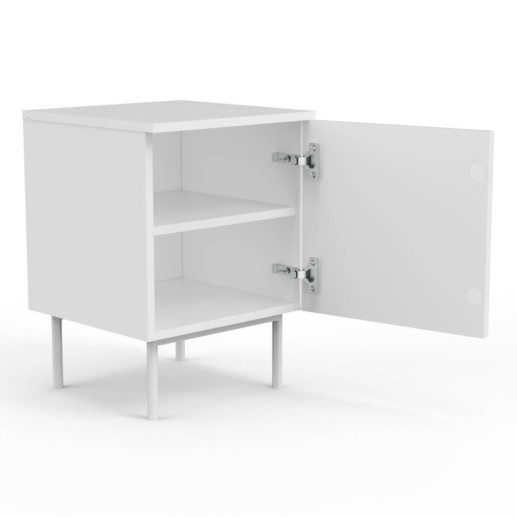 Comodino AESTHETIC, bianco