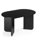 Tavolo MAUT allungabile 140-200 cm, nero struttura legno