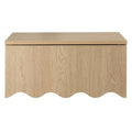 Comodino TIM Cremona Torro Oak con Onda