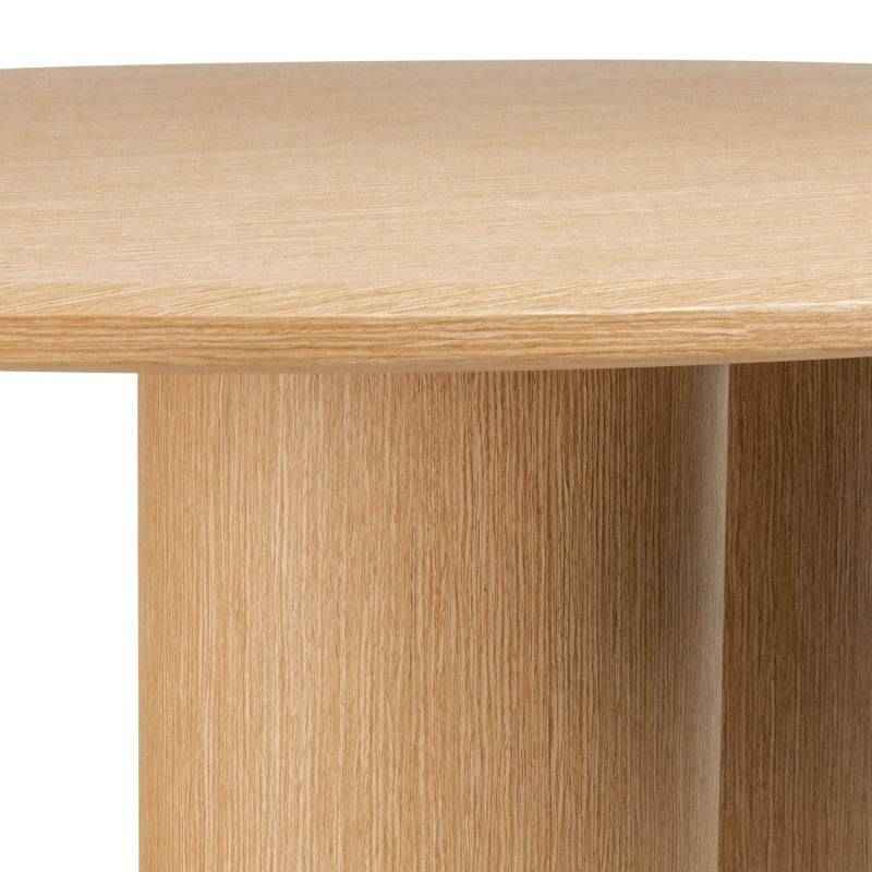 VISPI Tavolo da Pranzo 140 cm, Rovere Naturale