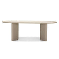 Tavolo da pranzo LOREN 220 cm, beige scuro, ovale