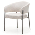 Sedia Imbottita UMBRIA, beige/grigio