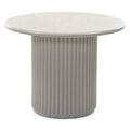Tavolino ASTI 60 cm, grigio, effetto marmo