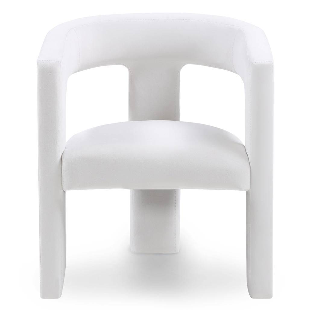 Poltrona Lounge LAUREN VELVET, velluto beige