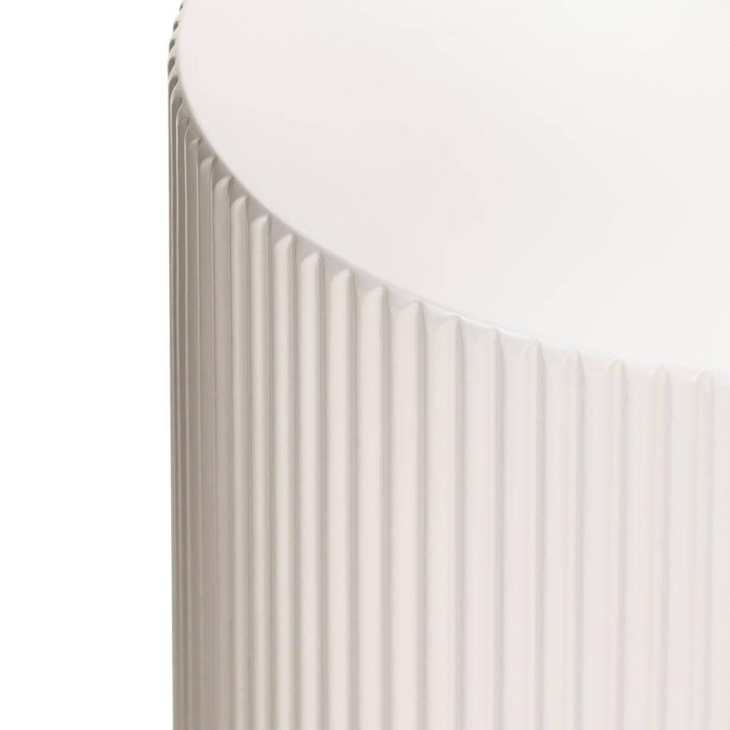 Tavolino laterale RYU, 35 cm, grigio-beige