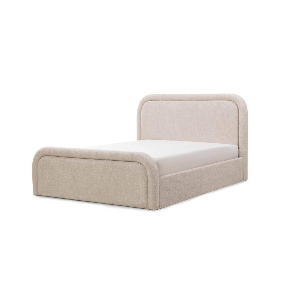 Letto imbottito LORENZ 160x200 cm beige
