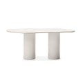 Tavolo da Pranzo VIVRE 180 cm, Grigio-Beige