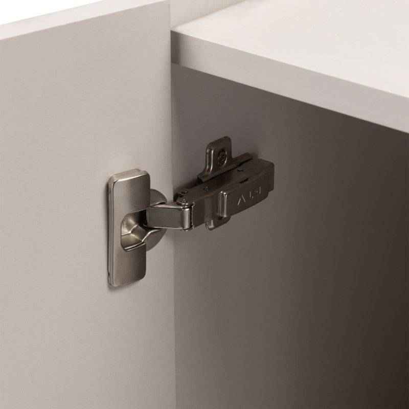 Cassettiera OSSM 2 porte cashmere, fronti arrotondati