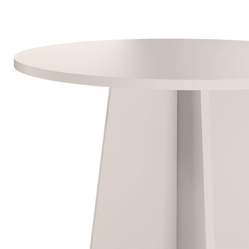Tavolo da Pranzo Rotondo LALUQ 100 cm Cashmere