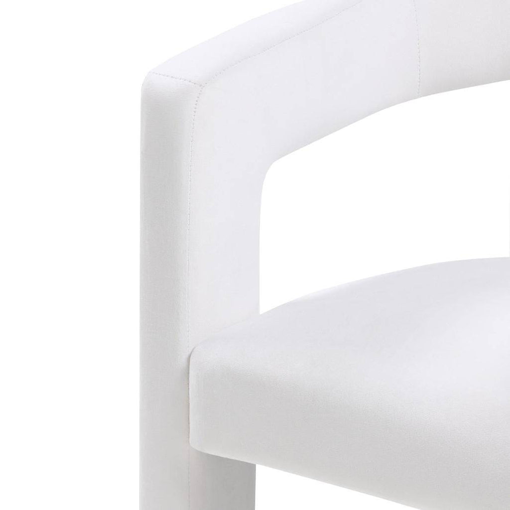 Poltrona Lounge LAUREN VELVET, velluto beige