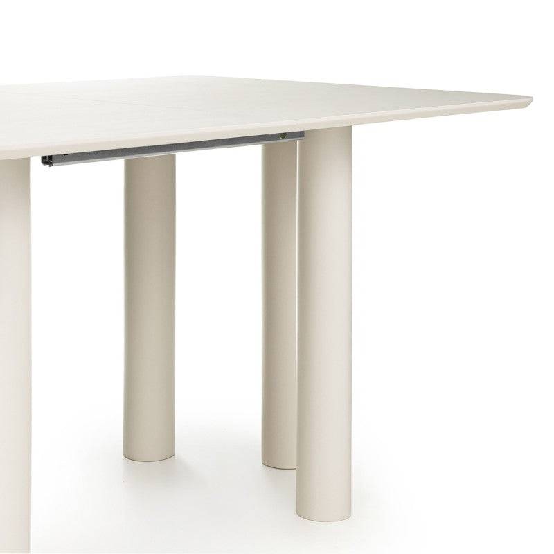 Tavolo LOALOA allungabile 140-200 cm, faggio, cachemir