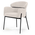 Sedia da pranzo MAREO, beige chiaro