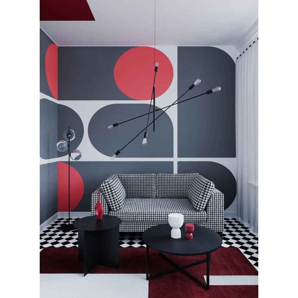Lampada TWIGO 6 - Nero