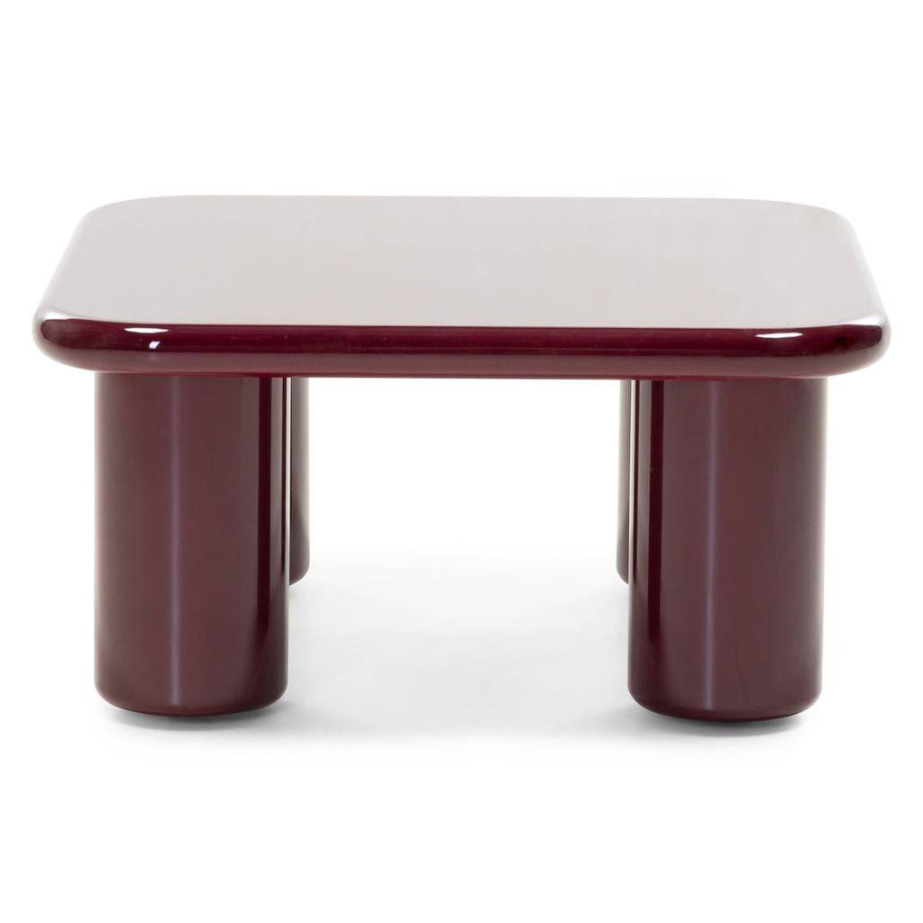 Tavolino da Caffè MURIEN 70 cm, Borgogna/Ciliegia
