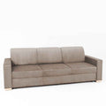 Divano letto STABLE 3 posti - beige, naturale